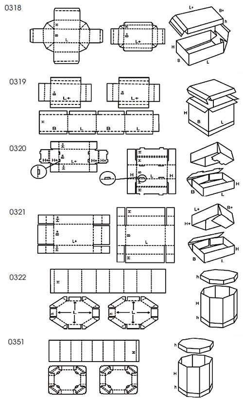 Kartonininė dėžė FEFCO  0301