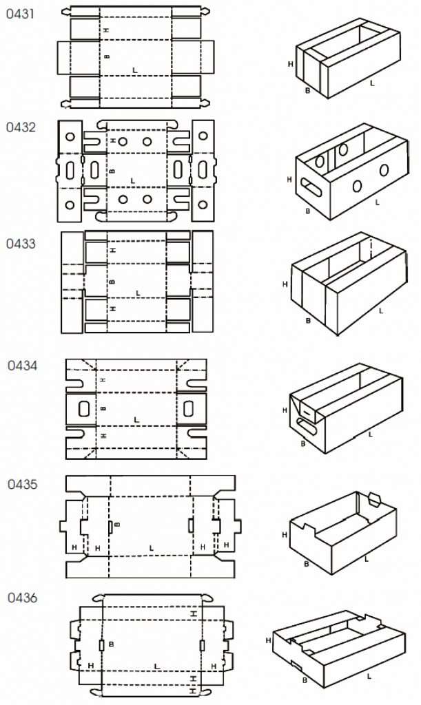 Kartonininė dėžė FEFCO  0405