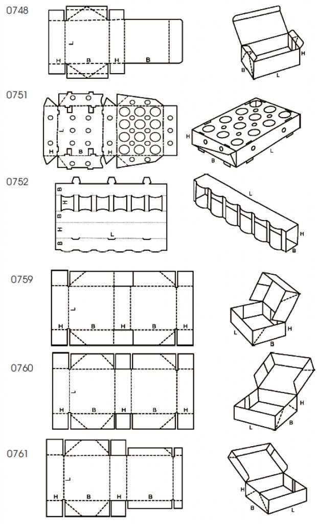 Kartonininė dėžė FEFCO  0702